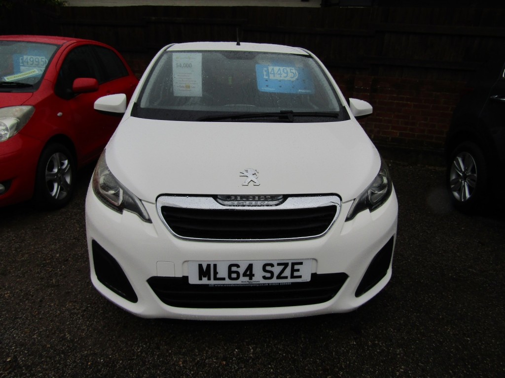 View PEUGEOT 108 1.0 VTi Active One Former Keeper, Only 54000 miles