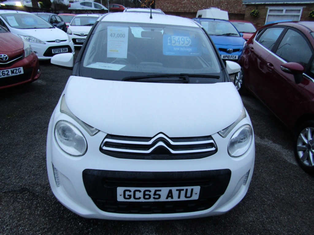 View CITROEN C1 1.0 VTi Feel  One Former Keeper, Only 47,000 miles, FSH, 10 Service Stamps,Only £20 Tax