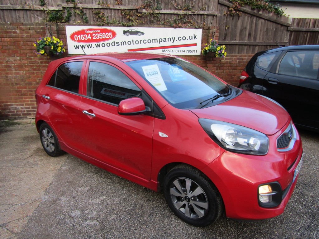 View KIA PICANTO 1.0 VR7  One Former Keeper, 84,000 miles, FSH,11 Services, Lady Owned Last 8yrs