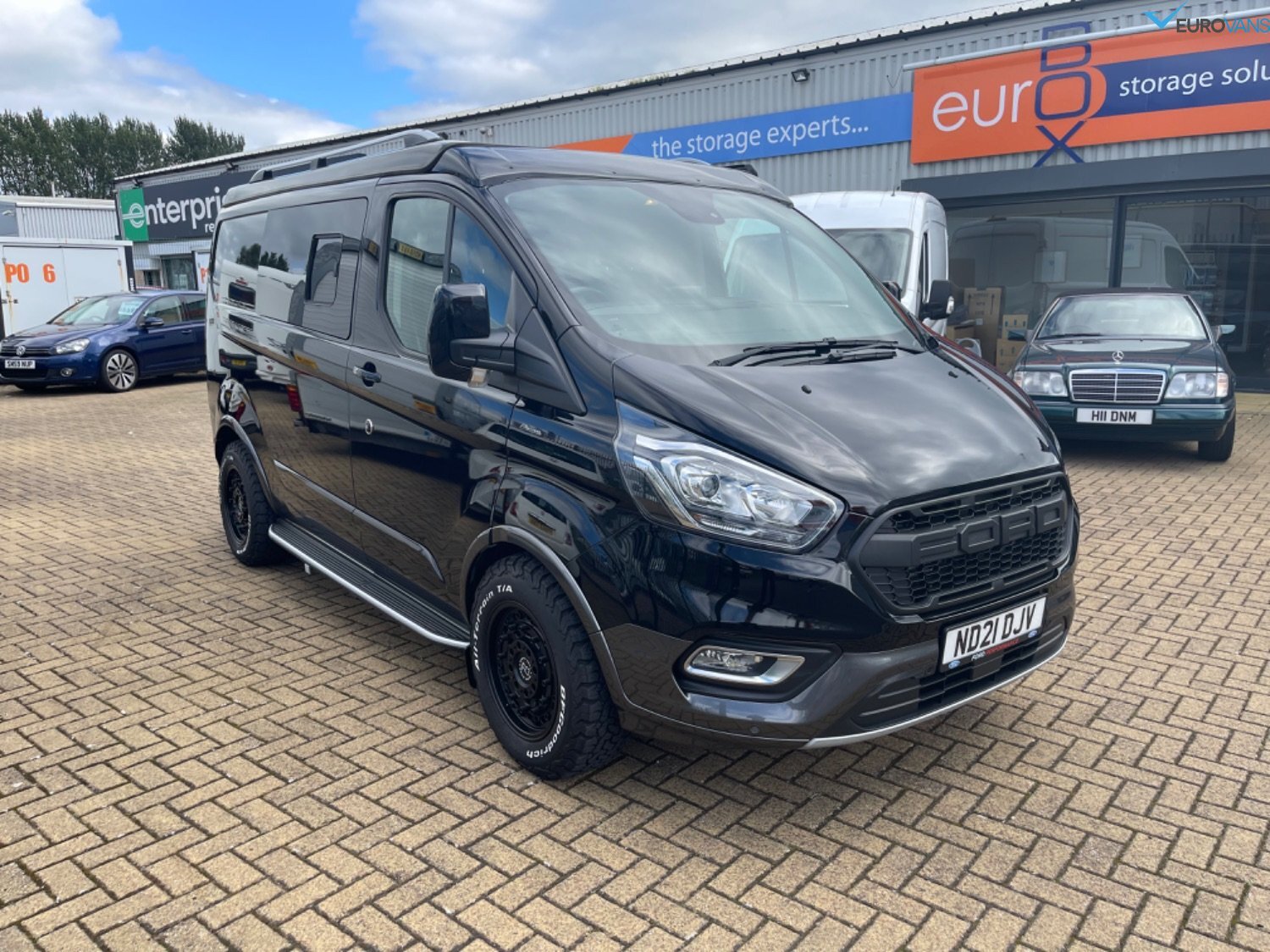 Used FORD TRANSIT CUSTOM 2021 Black for sale £47995 in Ayr