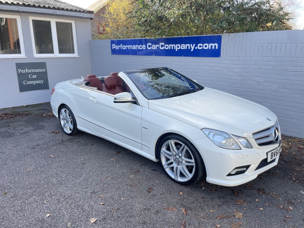 View MERCEDES-BENZ E CLASS 3.5 E350 CGI V6 BlueEfficiency Sport