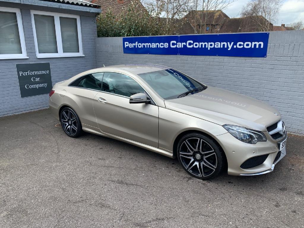 View MERCEDES-BENZ E CLASS E400 7G-Tronic Auto AMG Line 13000 miles FMSH STUNNING  