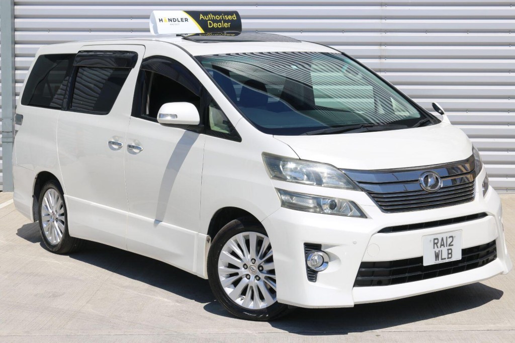 View TOYOTA VELLFIRE 2.4 7 SEATER ARMCHAIR RECLINERS