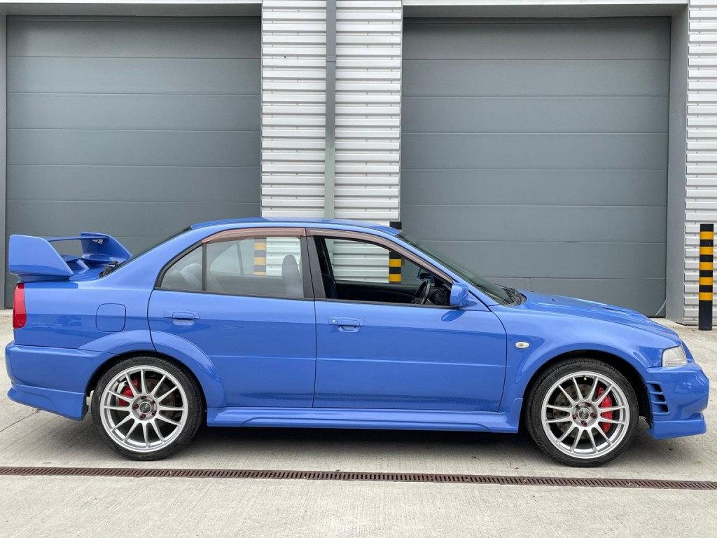 View MITSUBISHI LANCER 2.0 EVO VI GSR RIEMS BLUE (FRENCH BLUE)