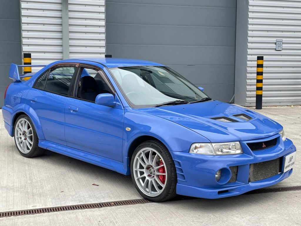 View MITSUBISHI LANCER 2.0 EVO VI GSR RIEMS BLUE (FRENCH BLUE)