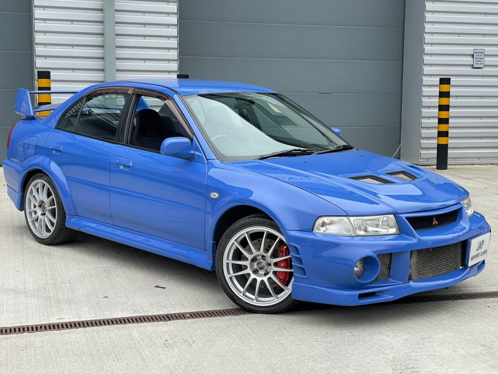 View MITSUBISHI LANCER 2.0 EVO VI GSR RIEMS BLUE (FRENCH BLUE)