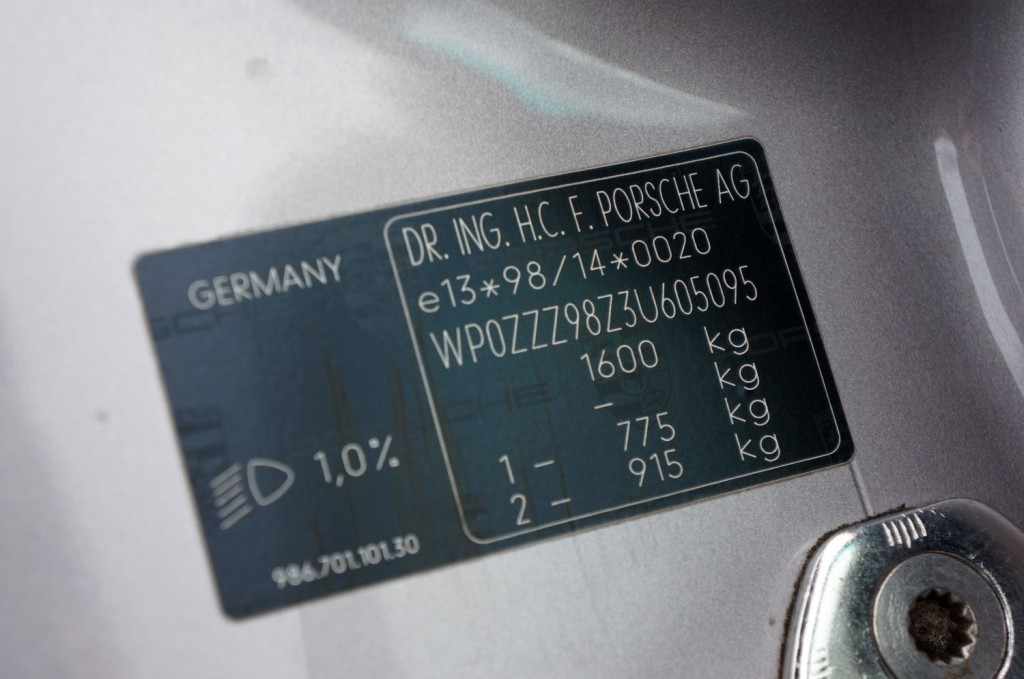 PORSCHE BOXSTER