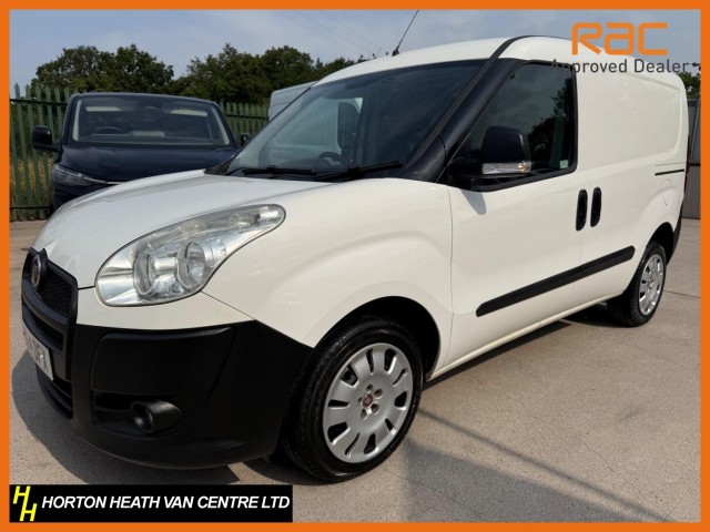 FIAT DOBLO DOBLO 90 MULTIJET 5 SEAT FACTORY CREW-TWIN SIDE DOORS-AC-E PACK-PARK SENS (2015/64)