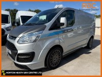 FORD TRANSIT CUSTOM 2.2TDCI CHAIN DRIVEN GENUINE RS SPORT LIMITED-HUGE SPEC-LOW MILES-MET SILVER-VERY RARE (2016/16)