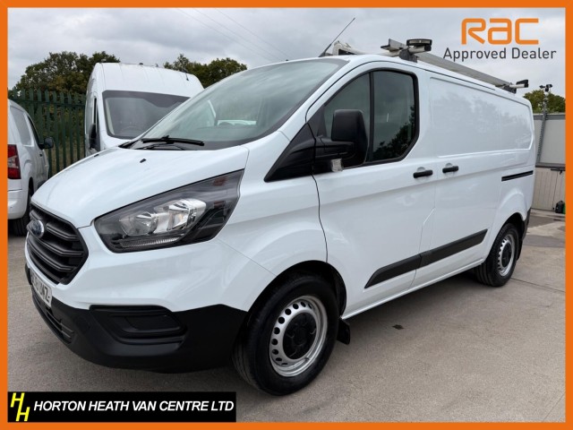 FORD TRANSIT CUSTOM 2.0TDCI ECOBLUE-TWIN SLD-LOW MILES-ROOF RACK-HEAT SEATS-PARK SENS-BOTT RACKING (2018/18)