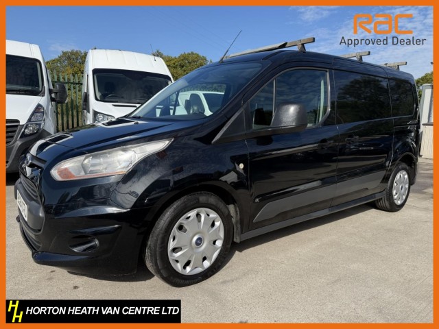 FORD TRANSIT CONNECT TREND 1.6TDCI 210 LWB L2-1 PR OWNER-AC-E PACK-HEAT SCREEN*NO VAT*MET BLACK (2014/64)