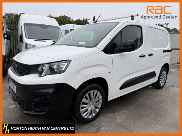 PEUGEOT PARTNER 1.5 BLUEHDI 1000 PROFESSIONAL-AC-PARKPILOT-CRUISE-CARPLAY-HUBB ROOF RACK (2020/70)