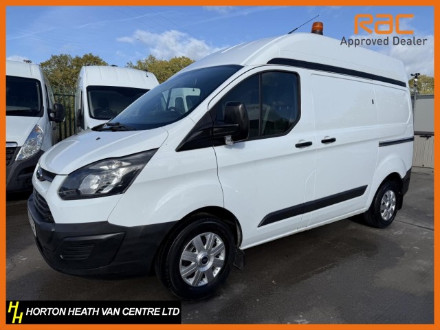 FORD TRANSIT CUSTOM 2.2 TDCi 290 100BHP L1H2 SWB HIGH ROOF-AIR CON-REV CAM-SAT NAV (2015/15)