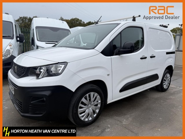 PEUGEOT PARTNER 1.5 BLUEHDI 1000 PROFESSIONAL-AC-PARKPILOT-CRUISE-CARPLAY-HUBB ROOF RACK (2020/70)