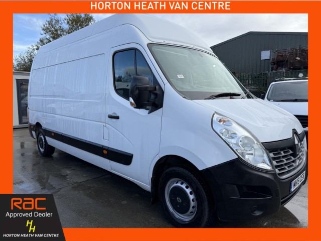 RENAULT MASTER 2.3DTI 130BHP LWB HIGH ROOF LH35-AIR CON-HEAT SCRN-EXTENSIVE SERVICE HISTORY-DEADLOCKS (2019/19)