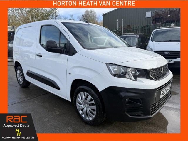 PEUGEOT PARTNER 1.5 BLUEHDI 1000 PROFESSIONAL-AC-PARKPILOT-CRUISE-CARPLAY-GREAT VAN-LIGHT USE (2020/70)