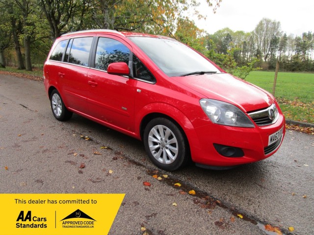 VAUXHALL ZAFIRA 1.7 CDTi ecoFLEX Design - 7 SEATER - GOOD SERVICE HISTORY - NEW MOT - 3 MONTHS WARRANTY