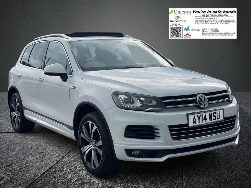 View VOLKSWAGEN TOUAREG 3.0 TDI V6 BlueMotion Tech R-Line