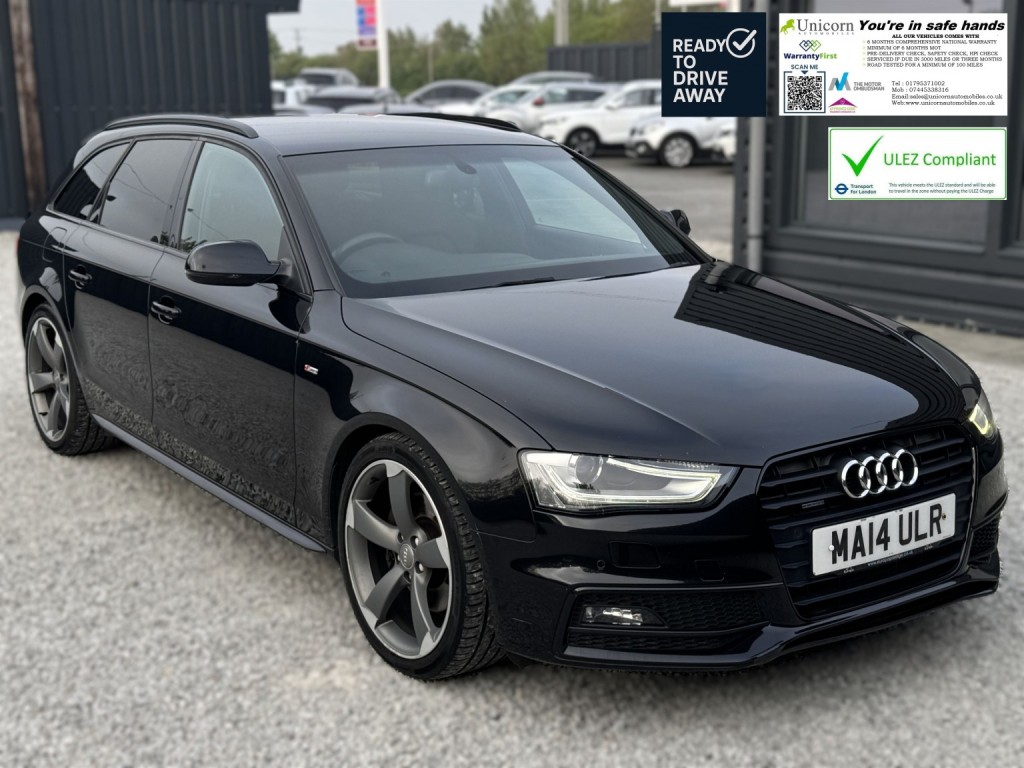 View AUDI A4 AVANT 2.0 TFSI Black Edition