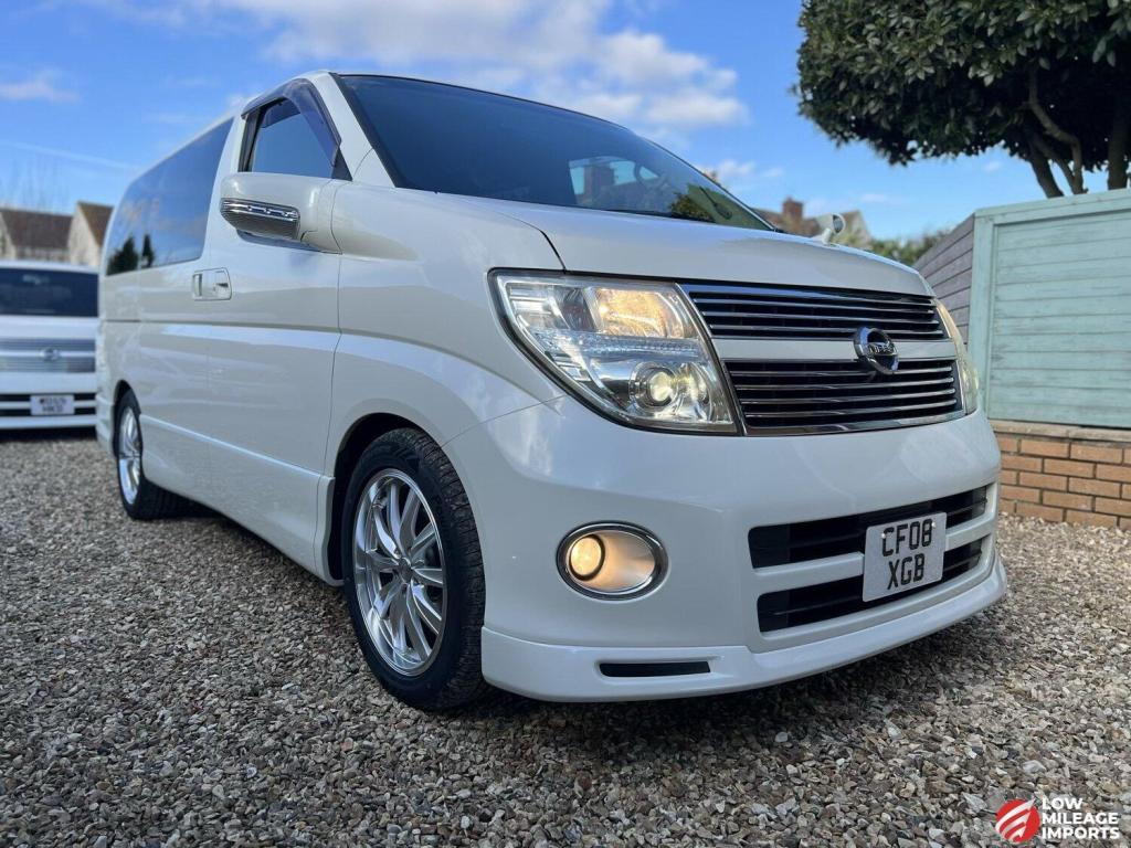 View NISSAN ELGRAND E51 S3 250 HWS 4x4 BLACK LEATHER EDITION NOW SOLD