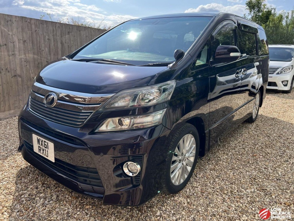 View TOYOTA VELLFIRE 2.4Z G Edition Twin Sunroofs Full black leather - NOW SOLD