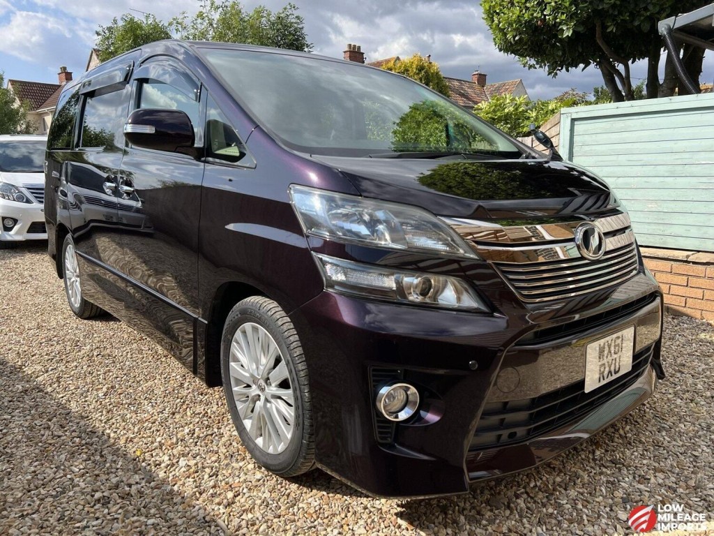 TOYOTA VELLFIRE 2.4Z G Edition Twin Sunroofs Full black leather - NOW SOLD