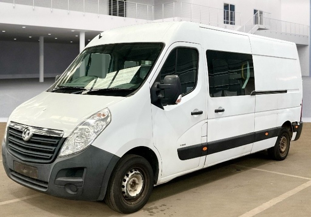 View VAUXHALL MOVANO Crew x 6 Seats  Ex Ministry 2.3 CDTi 3500 