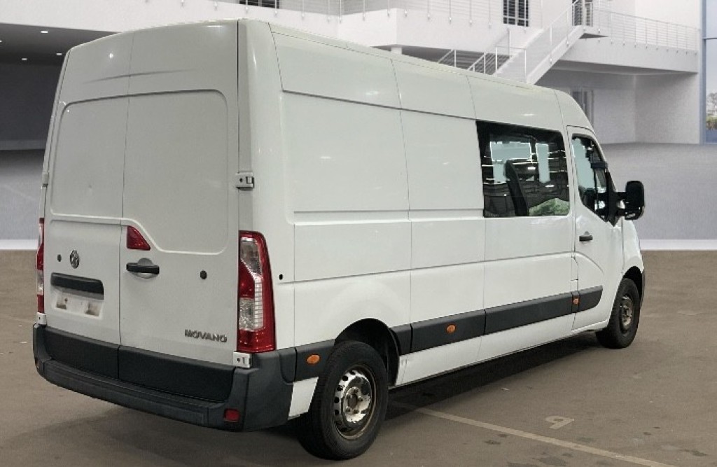 View VAUXHALL MOVANO Crew x 6 Seats  Ex Ministry 2.3 CDTi 3500 