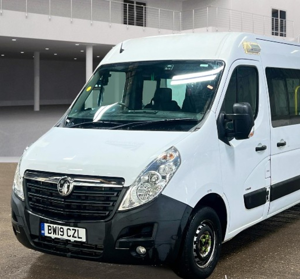 View VAUXHALL MOVANO LOW MILES 25k!! WELFARE VAN 2.3 CDTi 3500