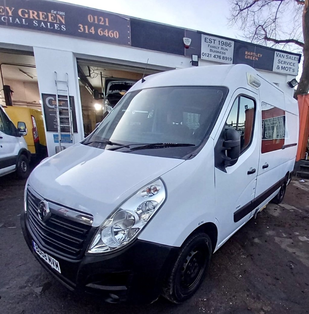 View VAUXHALL MOVANO WELFARE VAN 2.3 CDTi 3500