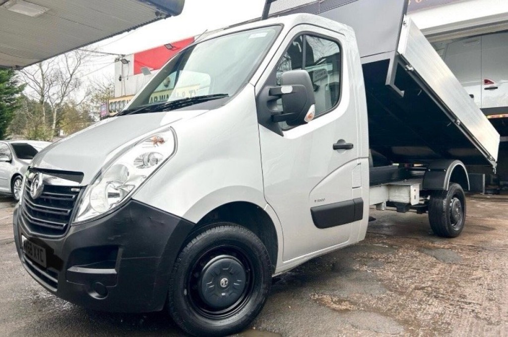 View VAUXHALL MOVANO TIPPER  10FT 6. 2.3 CDTi 3500