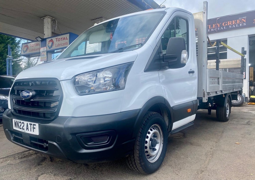 View FORD TRANSIT 14FT DRPPSIDE 2.0 Transit Leader 350 L4 2.0L EcoBlue 130PS RWD 6 Speed Manual