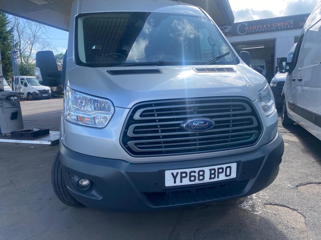 View FORD TRANSIT Minibus 2.2 TDCi 350 HDT Trend 12 SEATS Air Con Front and Rear 
