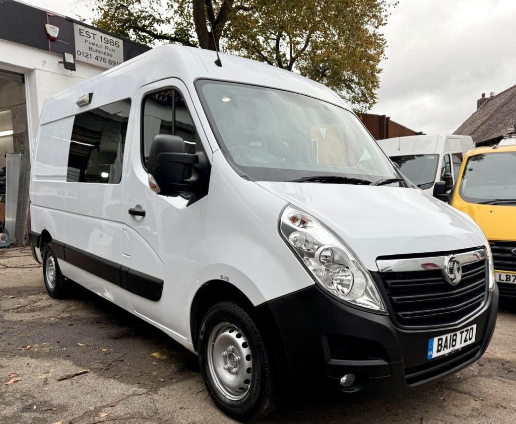 View VAUXHALL MOVANO COMBI  CREW WELFARE 2.3 CDTi 3500