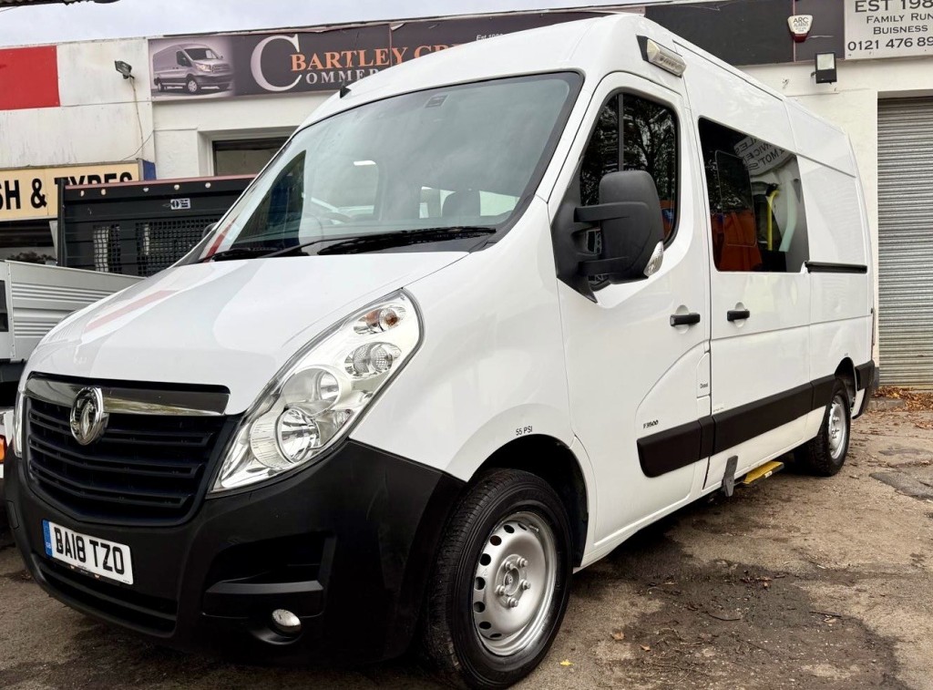 View VAUXHALL MOVANO COMBI  CREW WELFARE 2.3 CDTi 3500