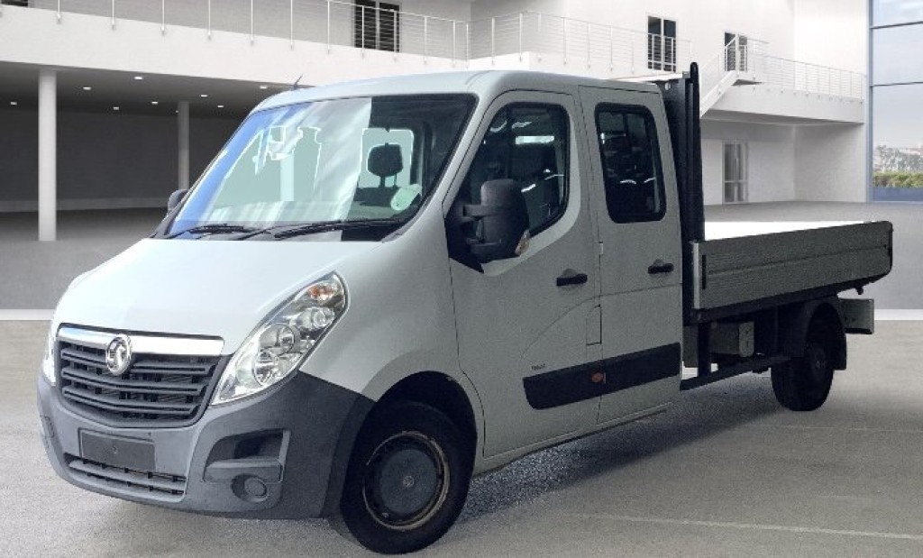 View VAUXHALL MOVANO Dropside Crew Cab 2.3 CDTi 3500 LOW MILES 13k!!