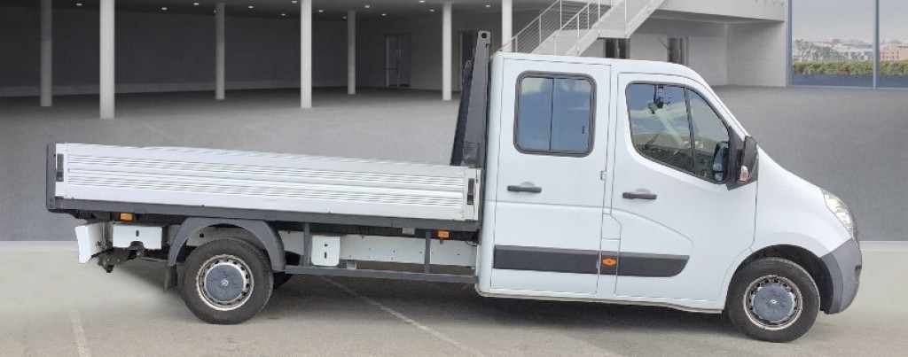 View VAUXHALL MOVANO Dropside Crew Cab 2.3 CDTi 3500 LOW MILES 13k!!