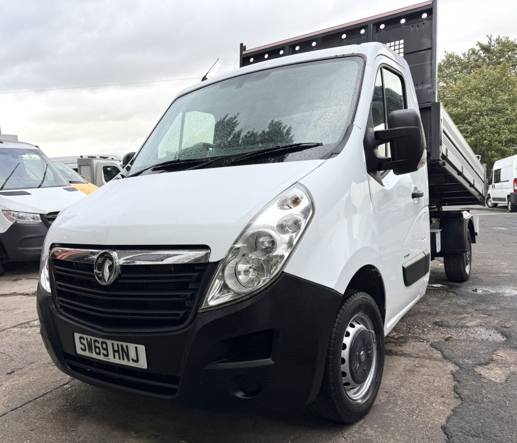 View VAUXHALL MOVANO TIPPER 2.3 CDTi 3500 BiTurbo