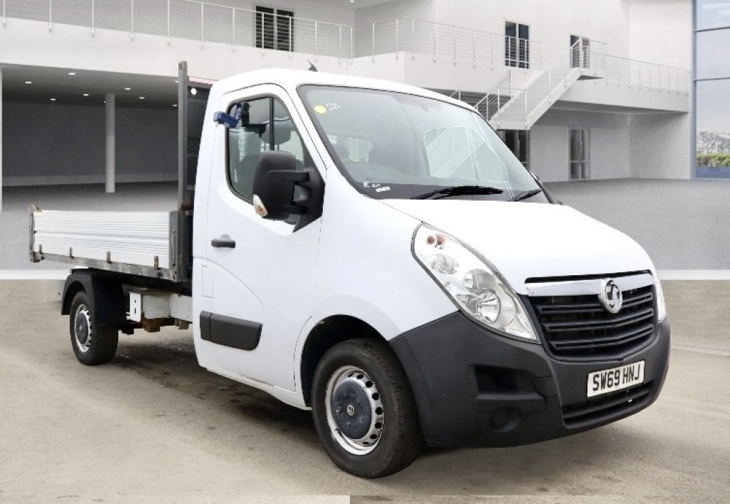 VAUXHALL MOVANO TIPPER 2.3 CDTi 3500 BiTurbo