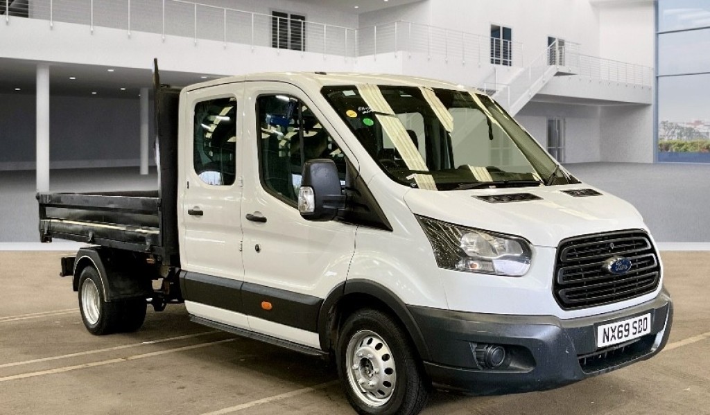 FORD TRANSIT TIPPER (CREW DOUBLE CAB) DRW
