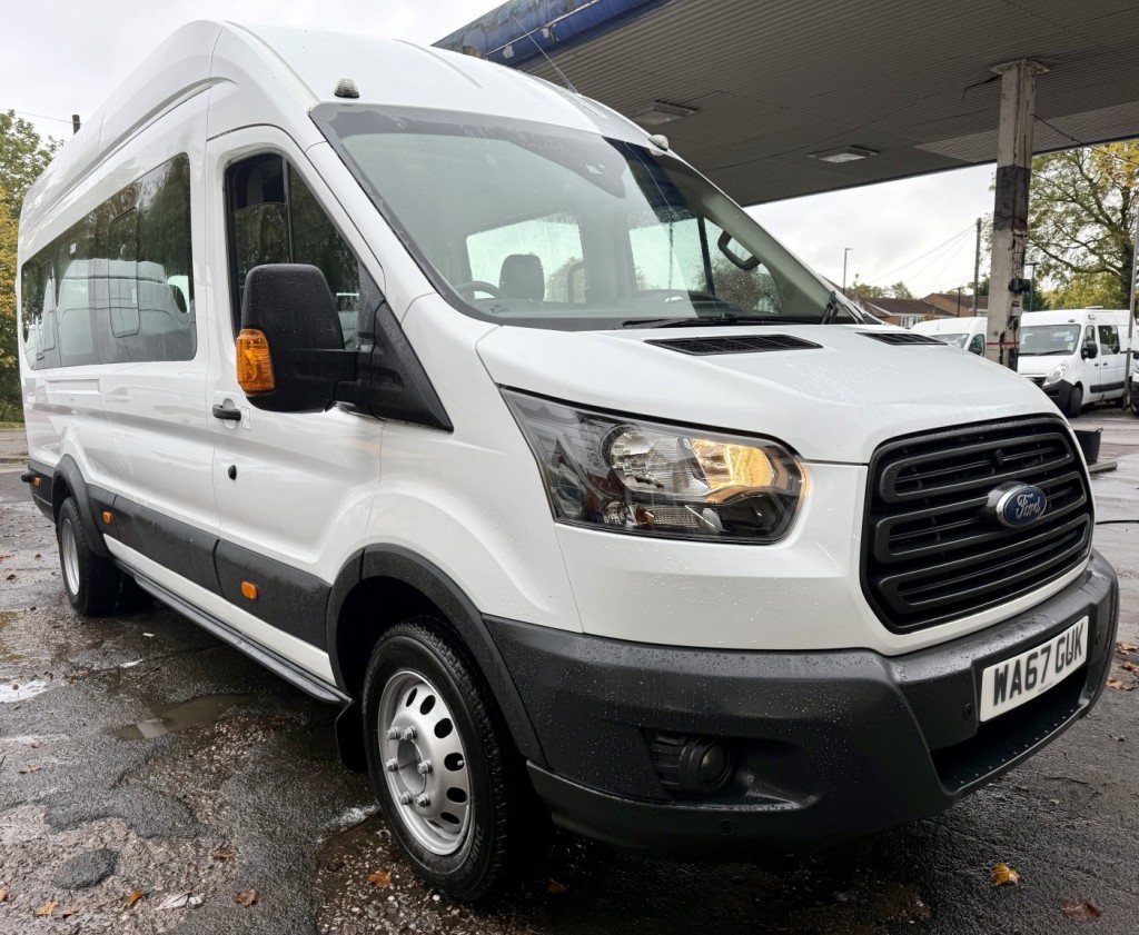 View FORD TRANSIT NO VAT!! MINIBUS  XLWB  17 SEATS 2.2 TDCi 460 HDT