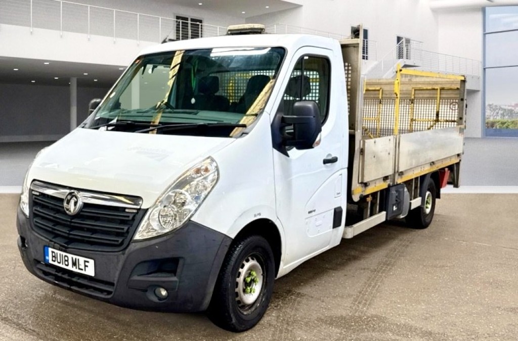 View VAUXHALL MOVANO DROPSIDE 4M 2.3 CDTi 3500 BiTurbo