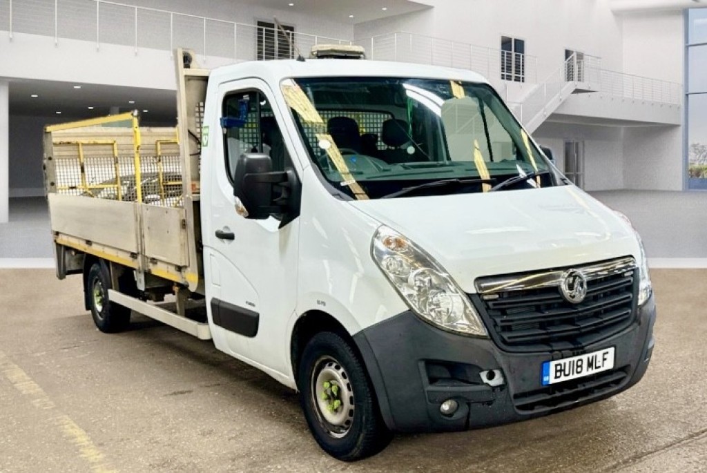 View VAUXHALL MOVANO DROPSIDE 4M 2.3 CDTi 3500 BiTurbo