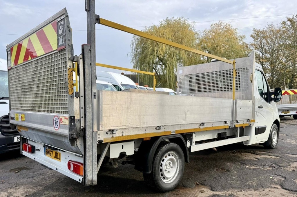 View VAUXHALL MOVANO 4M DROPSIDE 2.3 CDTi 3500 BiTurbo LOW MILES!!