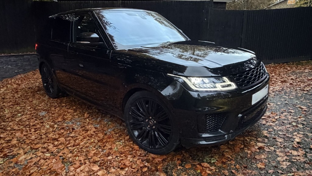 View LAND ROVER RANGE ROVER SPORT 3.0 D300 MHEV HSE Dynamic Black
