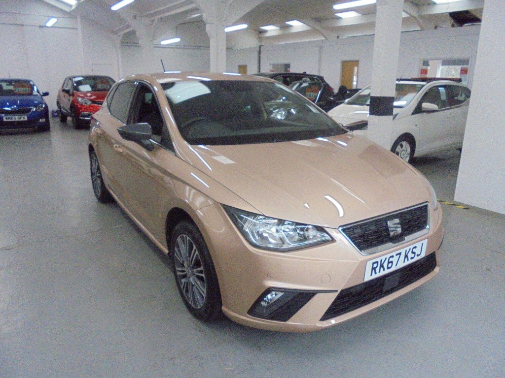 View SEAT IBIZA 1.0 TSI XCELLENCE 5 Door Sat Nav