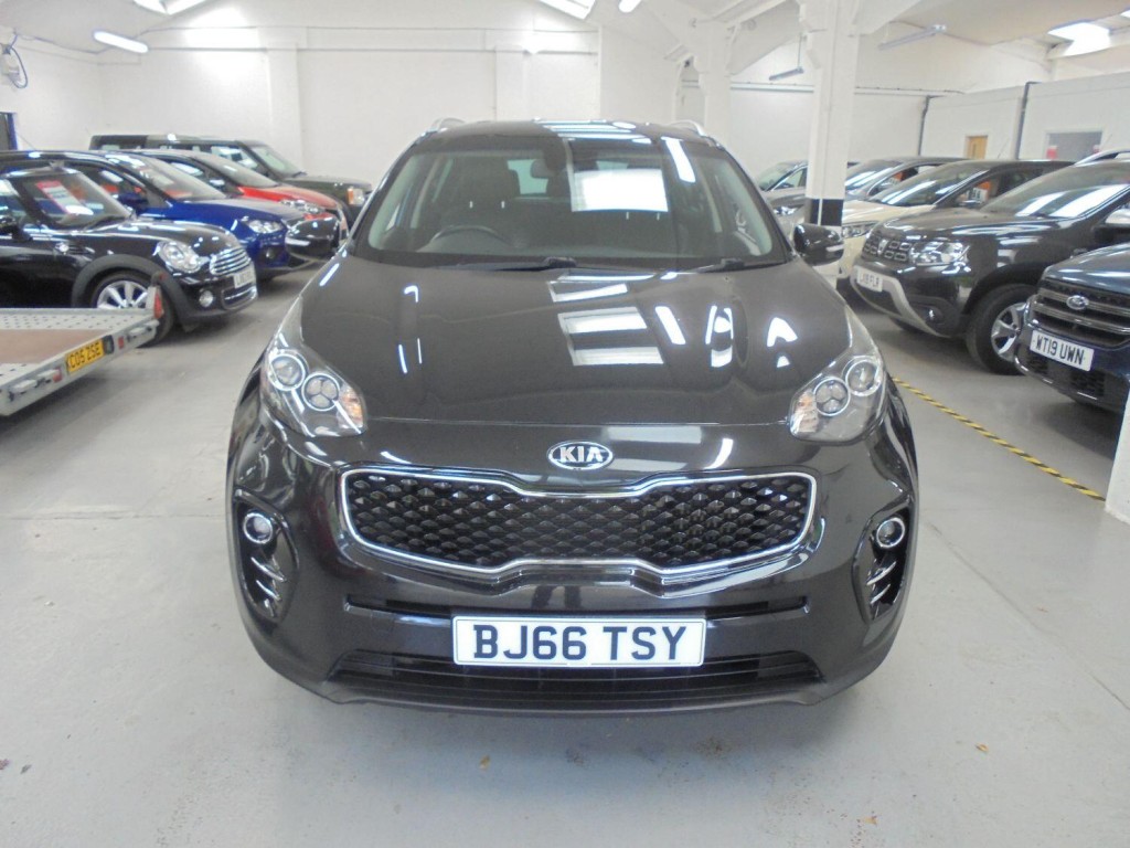 View KIA SPORTAGE 1.7 CRDi 3 SAT NAV LEATHER