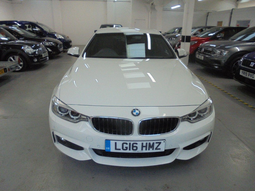 View BMW 4 SERIES GRAN COUPE 2.0 420i xDrive M Sport Gran Coupe SAT NAV