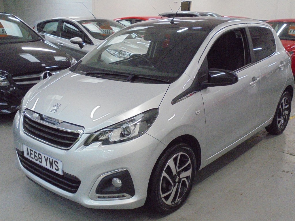 View PEUGEOT 108 1.0 Petrol  Allure Manual 5 Door AC Spare Wheel
