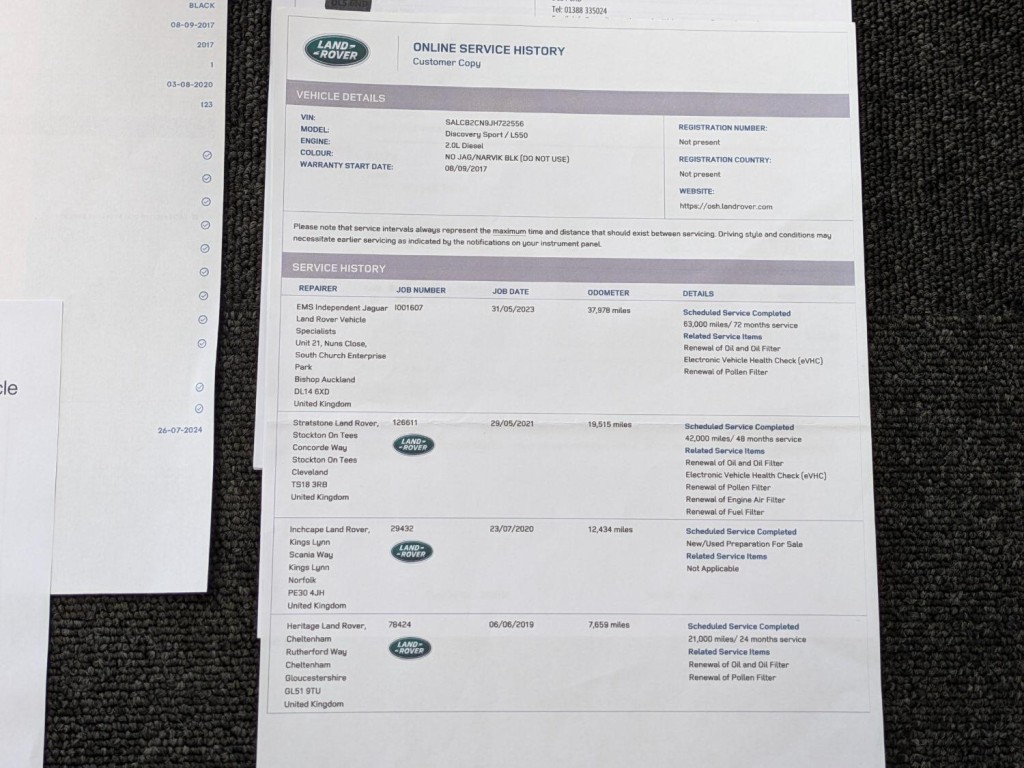 LAND ROVER DISCOVERY SPORT